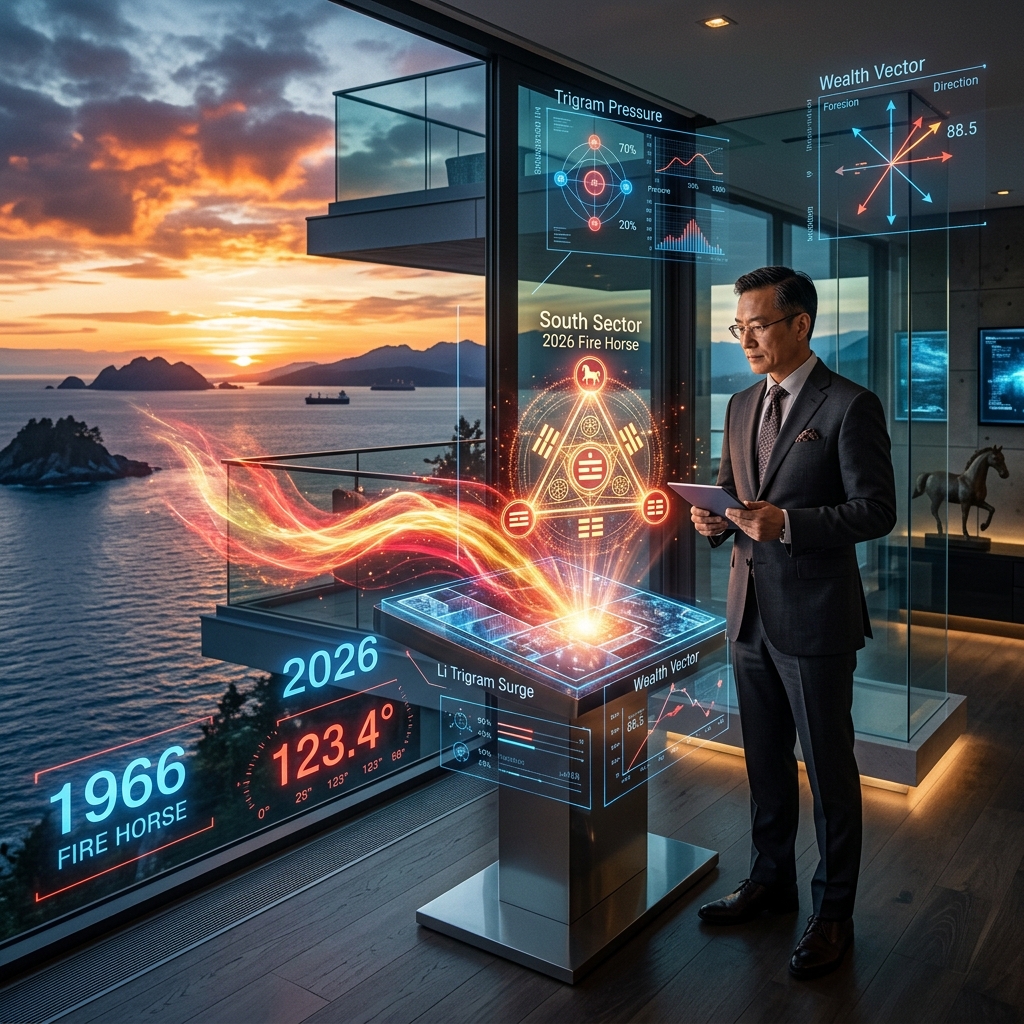 The 2026 Fire Horse South-Sector Audit: Managing the Li Trigram Surge in Coastal Properties